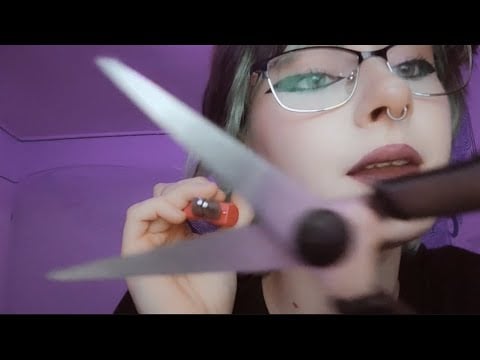 ASMR plucking your negative energy (I'm bad at comforting)