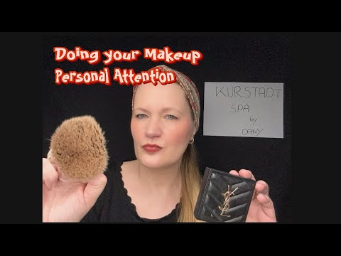 ASMR german ⚠️ Doing your Makeup - Achtung Tinglesgefahr Very Tingly Personal Attention Tapping