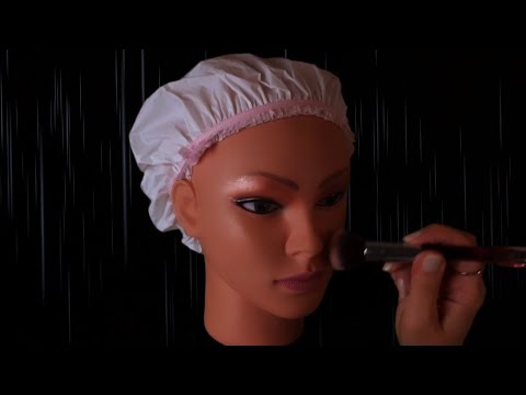 Asmr Français, je maquille " Lilou " sous un temps pluvieux.