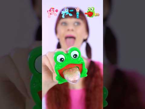 ASMR Funny Lollipops Emoji Mukbang #asmr