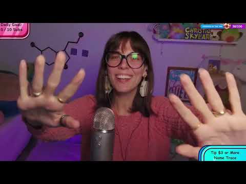 asmr [Blue Yeti mic, soft singing, cozy chats]✨2.18.26
