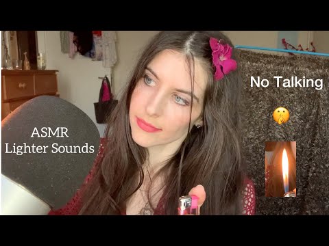 ASMR 🔥 Lighter Sounds 🤫 No talking 💤