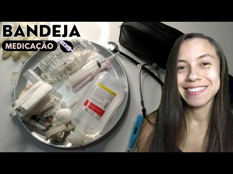 ASMR ROLEPLAY Enfermeira Montando Bandeja de Medicação 👩‍⚕️💉💊