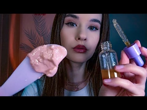 4K АСМР Уход за твоим Лицом Персональное внимание ASMR Personal Attention Skin Care On You