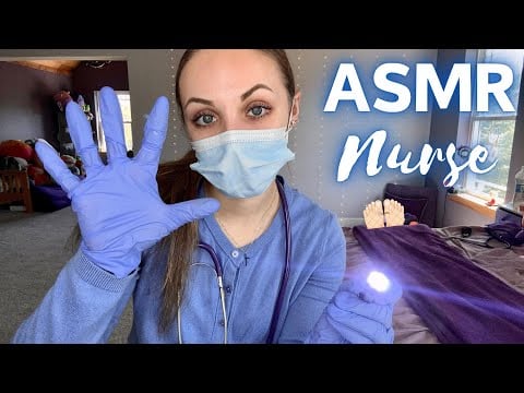 ASMR Friendly ER Nurse Helps You In Critical Condition! ❤️‍🩹 (Full Body POV)