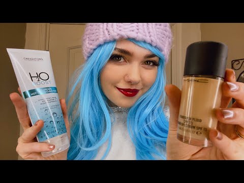 ASMR GRWM ♥️ My Makeup + Skin Products