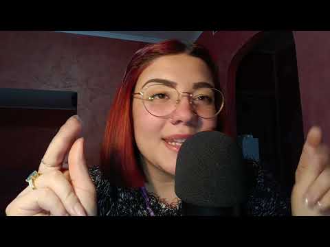 20 MINUTI DI BUONANOTTE SUSSURRATA😴💜 (hand movements & mouth sounds) | ASMR ITA