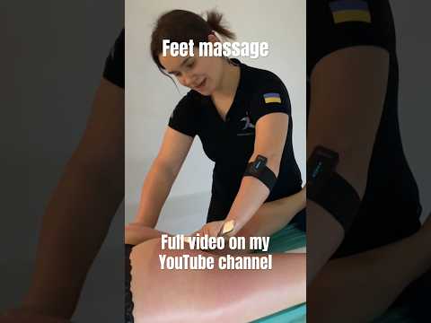 ASMR FEET MASSAGE. BEAUTIFUL GIRL MASSAGE #asmrmassage #massage #feetmassage