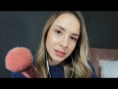 ASMR CASEIRO - SONS DE BOCA 💦 GLOSS, PINCEL NA TELA, ESCOVA..