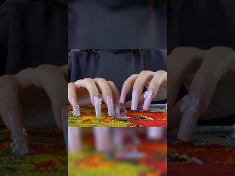 XXL Nails on This Surface 😍💎  #asmr
