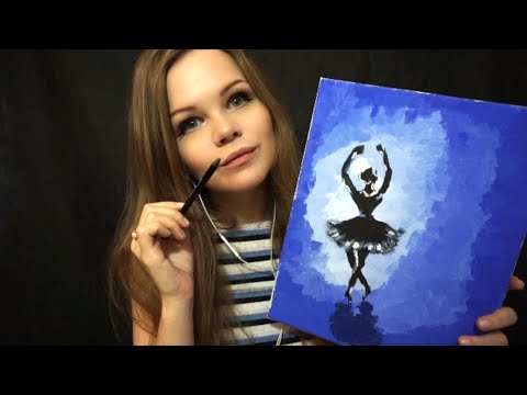 Asmr | You are my Canvas | Inaudible, Unintelligible | Brushing