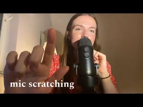 ✨ Intense Mic Scratching ASMR for Deep Tingles | No Talking | Sleep & Relaxation