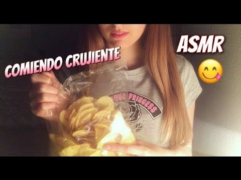 | ASMR en español | Comiendo crujiente, sonidos muy crujientes | DEAR ASMR