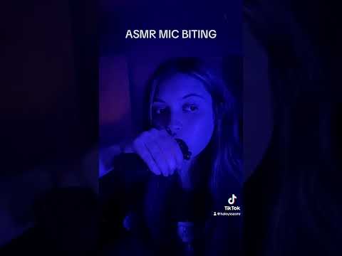 ASMR MIC BITING