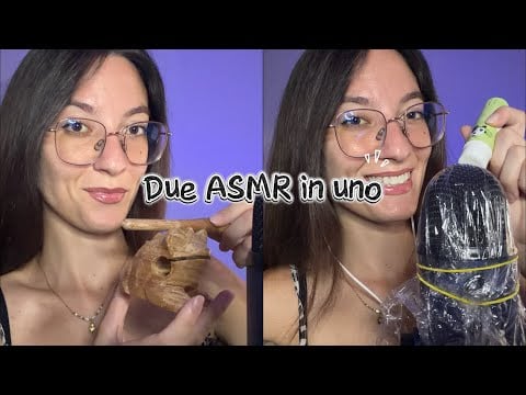 ASMR 2 TRIGGER IN 1 🤯 | SUONI SOVRAPPOSTI