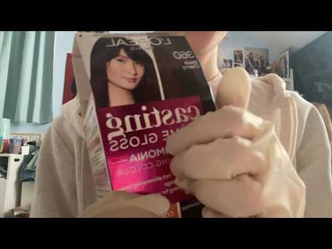 asmr unprofessional hairdresser cuts and dyes your hair