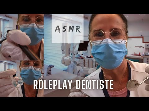 Asmr français,  Rôleplay dentiste en chuchoté, demande faite par " Manon"