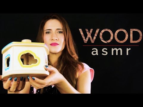 Sonidos cosquillosos de MADERA para dormir y TE REGALO UN RELOJ ! Asmr Español