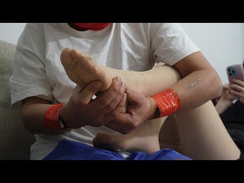 My lovely girlfriend always asks me to relax her legs | ASMR | Massage | Relaxation