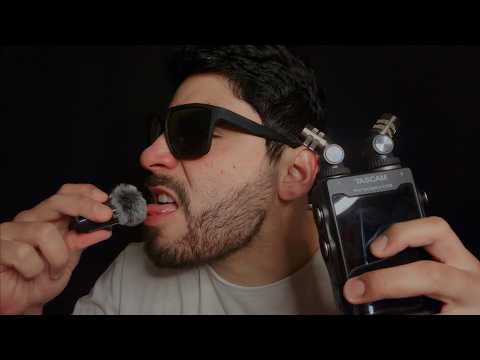 ASMR High Sensitivity Mouth Sounds | Tascam vs DJI Mic 2