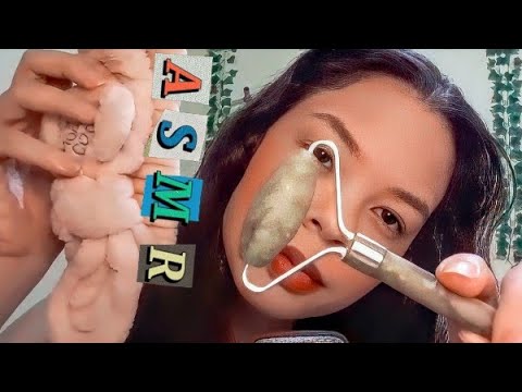 ASMR: LIMPEZA RELAXANTE FACIAL NO SEU ROSTINHO ATE QUE DURMA 💆