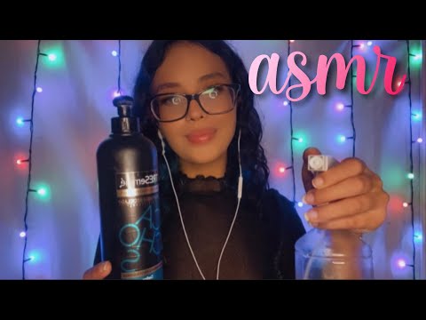 ASMR - FINALIZANDO SEU CABELO CACHEADO