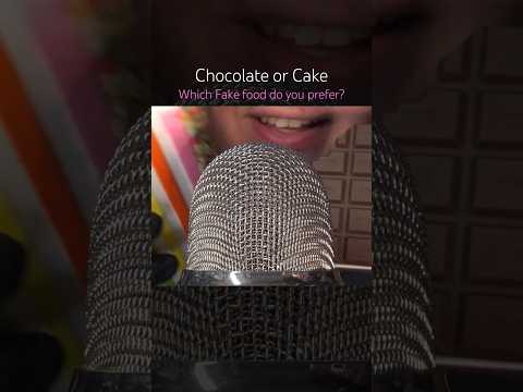 Which Fake food do you prefer? #asmr