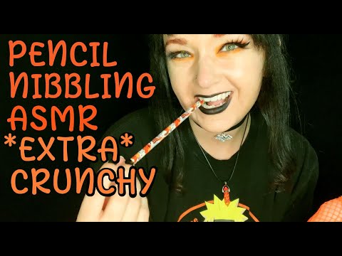 Pencil Nibbling ASMR *Extra Crunchy*