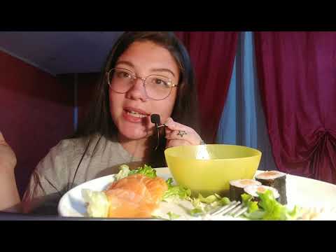SUSHI MUKBANG 😍🍣 | ASMR ITA