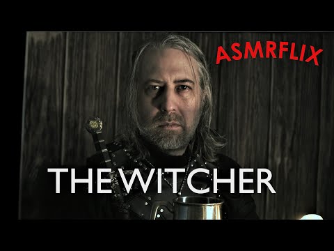 WITCHER ASMR - Geralt of Rivia roleplay, white wolf, crackling fire, Butcher of Blaviken, tingles