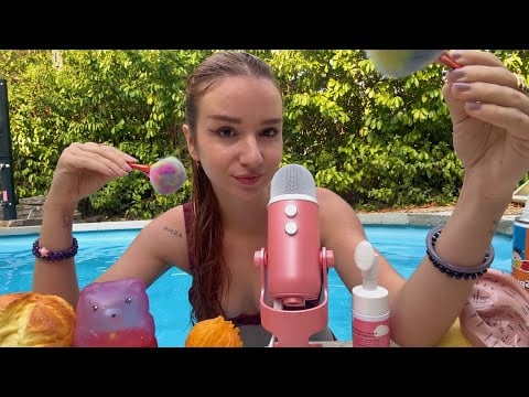 ASMR PISCINE ☀️🍦 #7