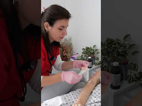 ASMR Wound Care Treatment #roleplay #asmr #satisfying #sleep #relaxing #skin #asmrsounds #asmrvideo