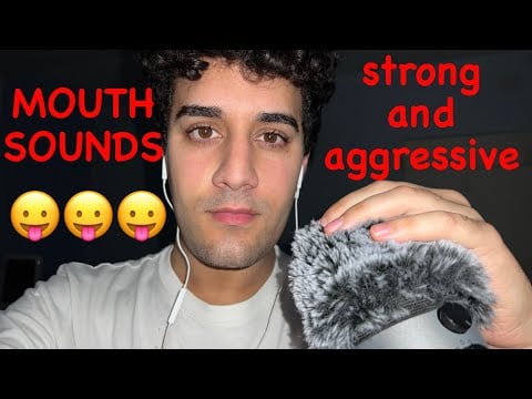 ⚠️Mouth sounds agressive⚠️|| Sonidos de boca fuertes y agresivos