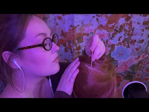 ASMR | Playing With and Picking Through Your Hair & Scalp
