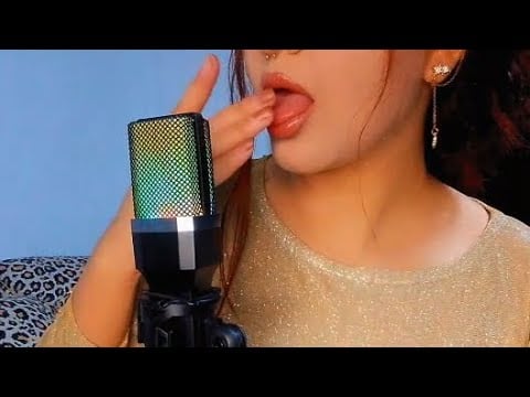 ASMR spit painting 🎨 your face