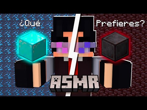 ASMR ¿Qué Prefieres? En Minecraft! 🤔​