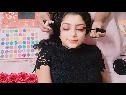 ASMR Makeup Artist | Doing My Relaxing Eyebrow Makeup And Eye Makeup | ✨