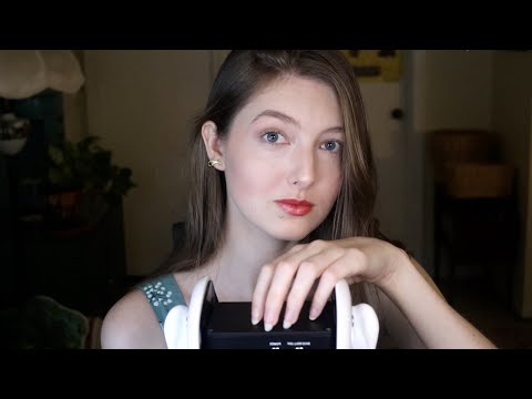 ASMR Intense Scratching & Tapping on 3DIO w/ Long Nails (No Talking)