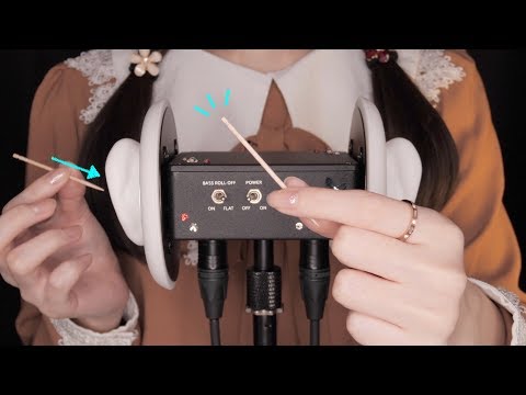 ASMR Intense Ear Cleaning with Toothpick | まさかの爪楊枝で強烈な耳かき