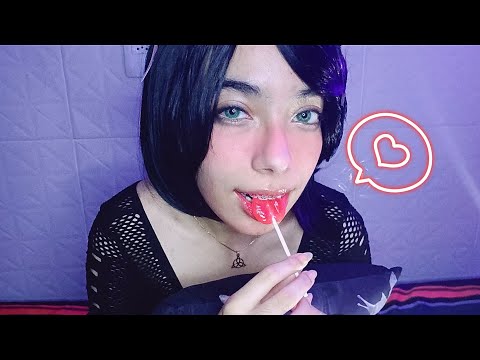 ASMR VOCÊ É O MEU MESTRE | LENS LICKING, LOLLIPOP, SONS DE BOCA INTENSO | ROLEPLAY NEKO