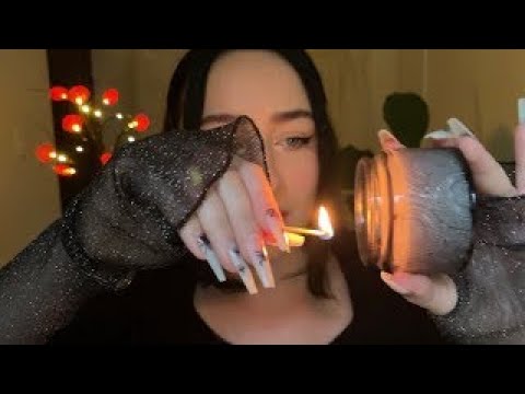 ASMR :) Doing Your Makeup + Halloween Candy (repost)