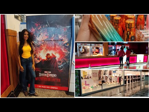 ASMR VLOG: CINEMA + COMPRANDO PRESENTE P/ MINHA MÃE