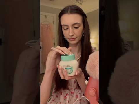 ASMR gentle tapping on my beauty faves💕 #notalkingasmr #asmrforsleep #sleepaid