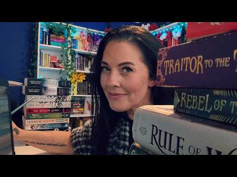 ASMR- Library RP (Helping You Find Your First Fantasy Read- Tapping & Typing) 📚