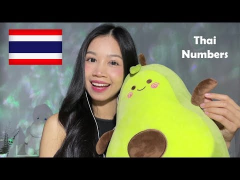 ASMR Teaching You Thai Numbers 📝 | Counting in Thai!