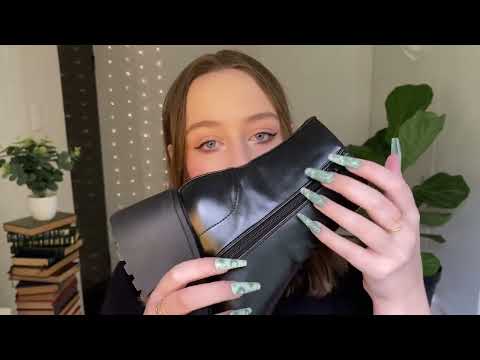 *one minute asmr* fast shoe collection tapping (no talking)
