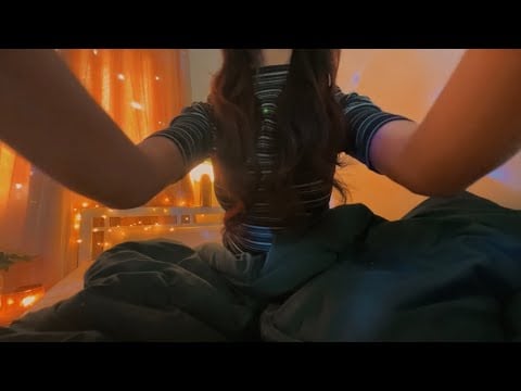 ASMR Fast and Aggressive Upper Body Massage (pov, hand sounds, gloves sounds, no talking)