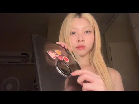 Ipad tapping&draw your face | Lofi asmr 