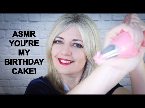 ASMR Decorating You - You’re My Birthday Cake!