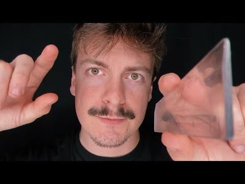 [ASMR] Visual ASMR Triggers with a Transparent Ruler